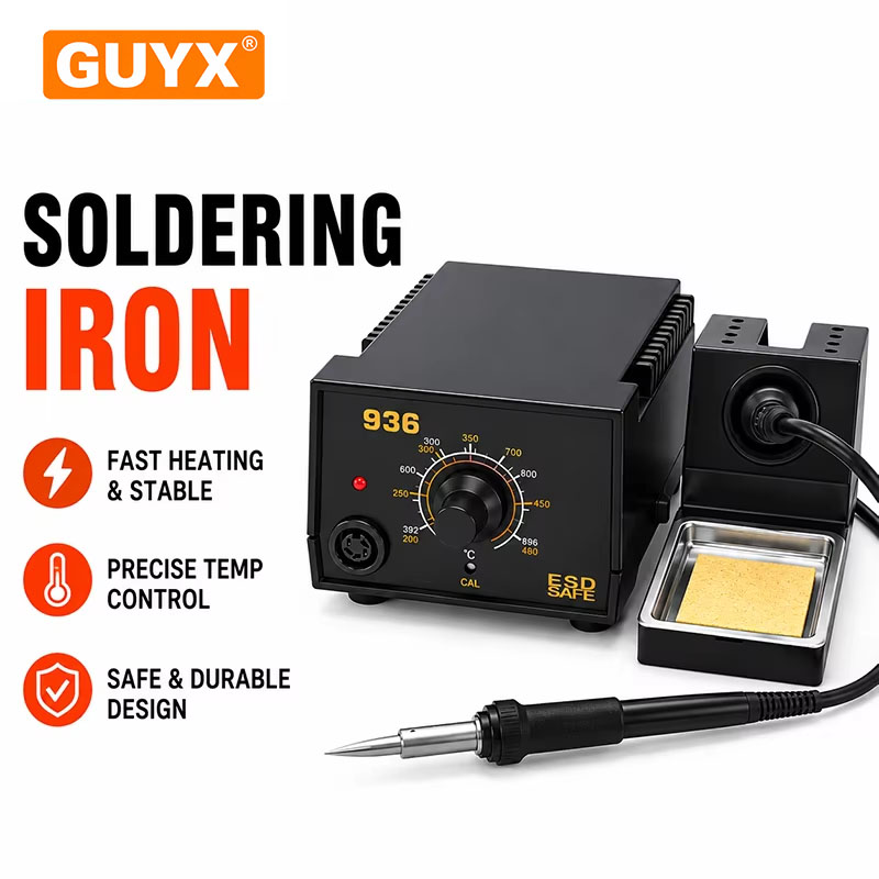 Diy Electronics Tools - 936 Constant Temperature Soldering Station Adjustable