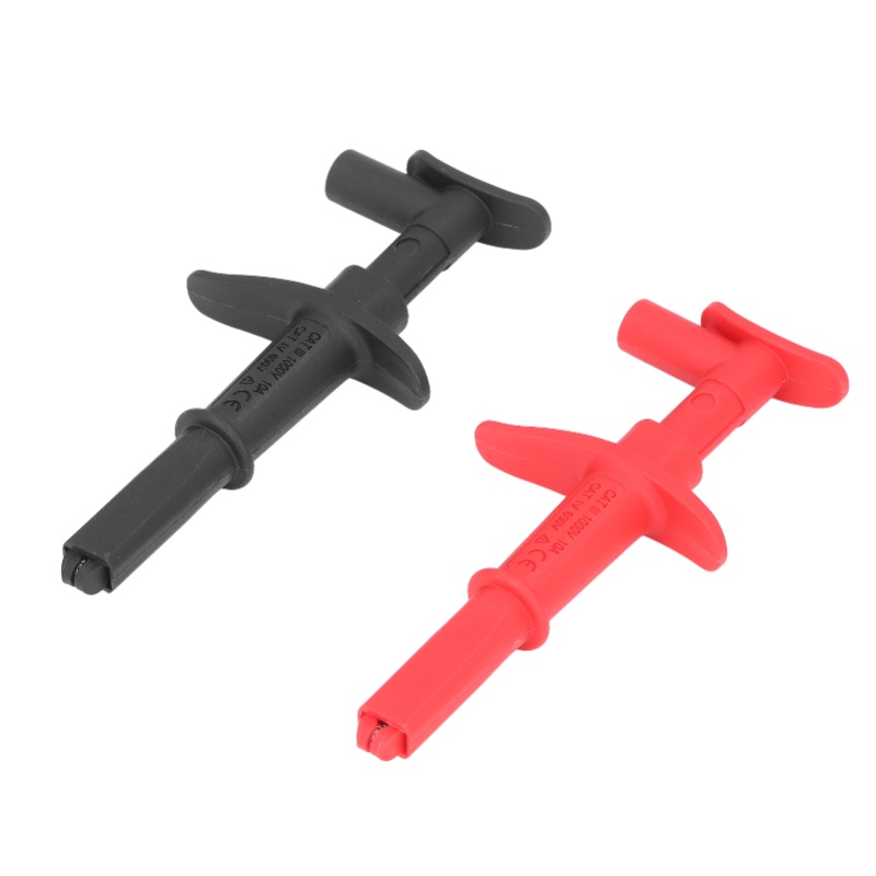 Crocodile Clip Set - 1 Pair Test Hook Clip Crocodile