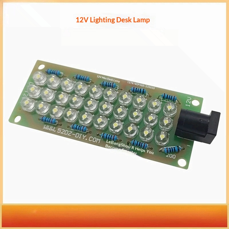 Diy Electronics Desk - 12V lighting desk lamp electronic DIY