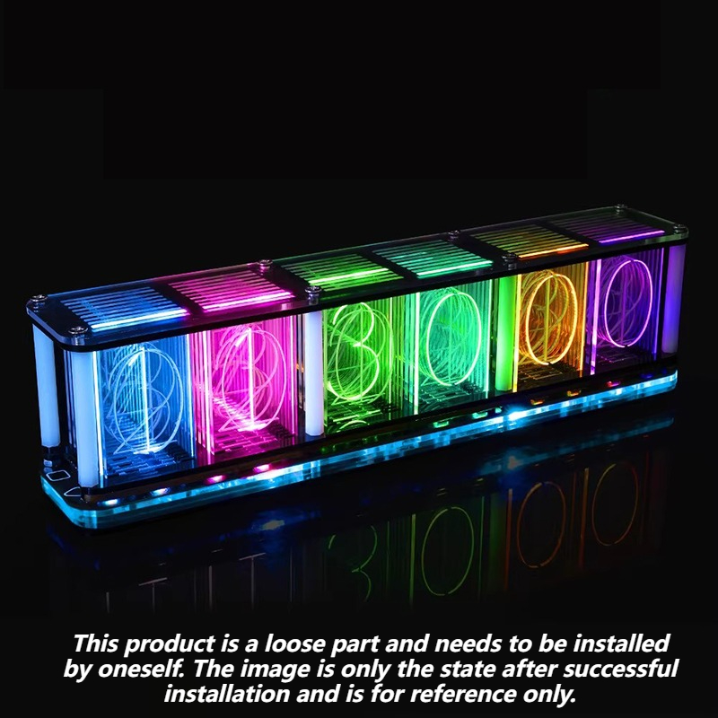 Diy Electronics Desk - Glow Tube Clock Kit DIY Electronic