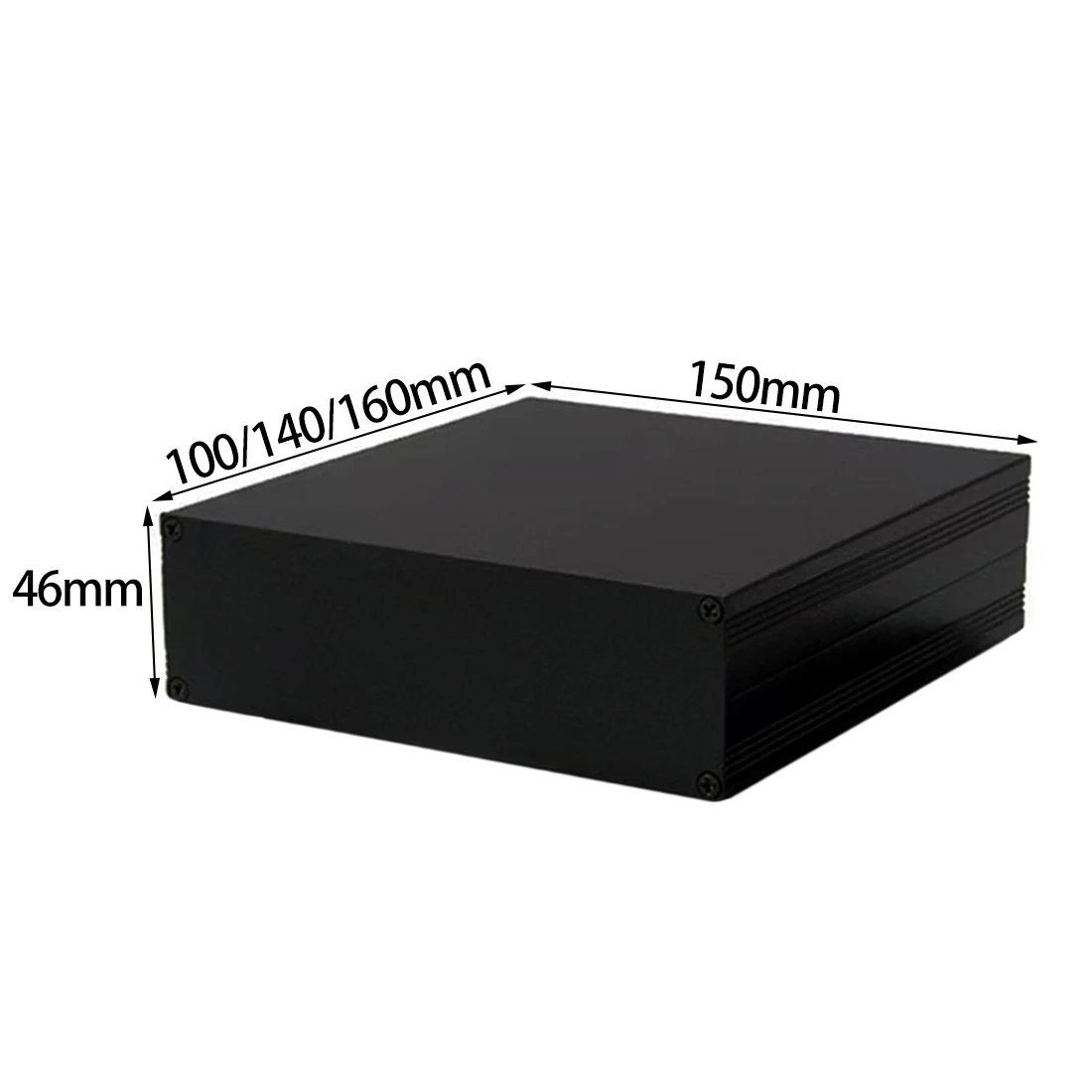 Diy Electronics Box - Aluminum Enclosure 150*46*100/140/160mm Waterproof Split Box