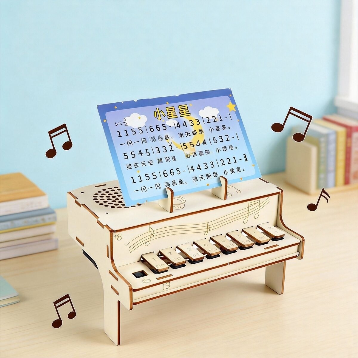 Diy Electronics Tool Kit - DIY Wooden Electronic Piano Model STEM