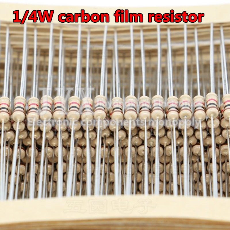 Resistor Kit 1 4W - 100 Chiếc 1/4W Carbon Bộ Phim