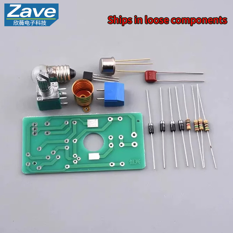 Diy Electronics Desk - Transistor BT33 Desk Lamp Dimmable Circuit
