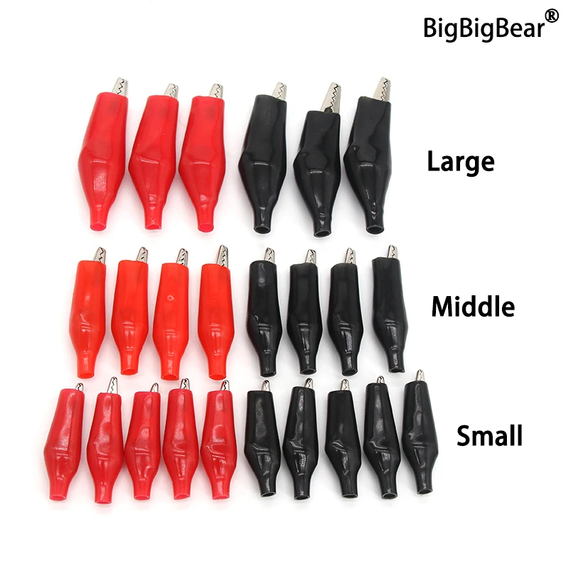 Crocodile Clip Set - 28 35 45Mm Kim Loại Kẹp