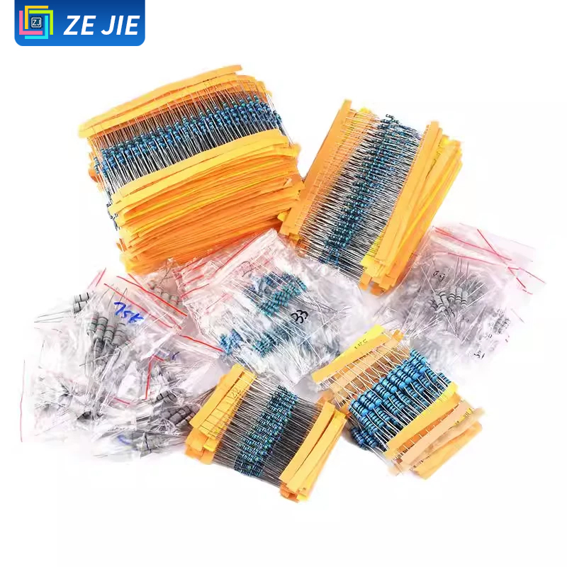 1/4W Metal Film Resistor Assor - đánh giá và giá Resistor Kit 1 4W