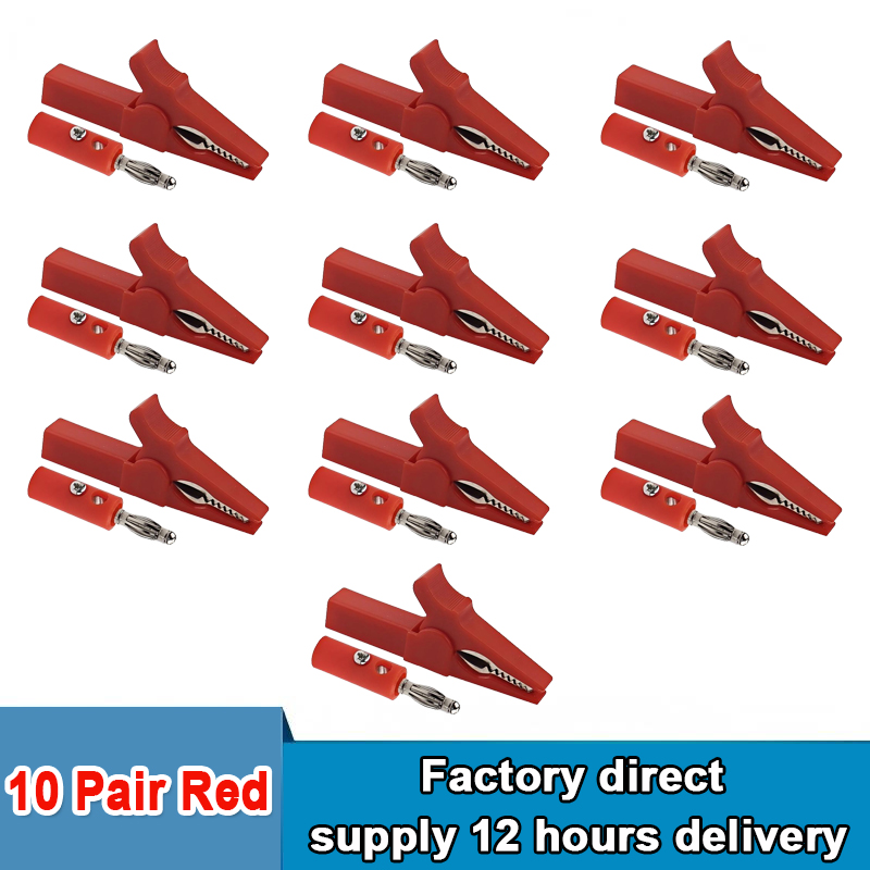Insulated Alligator Clip with  - đánh giá và giá Crocodile Clip Set