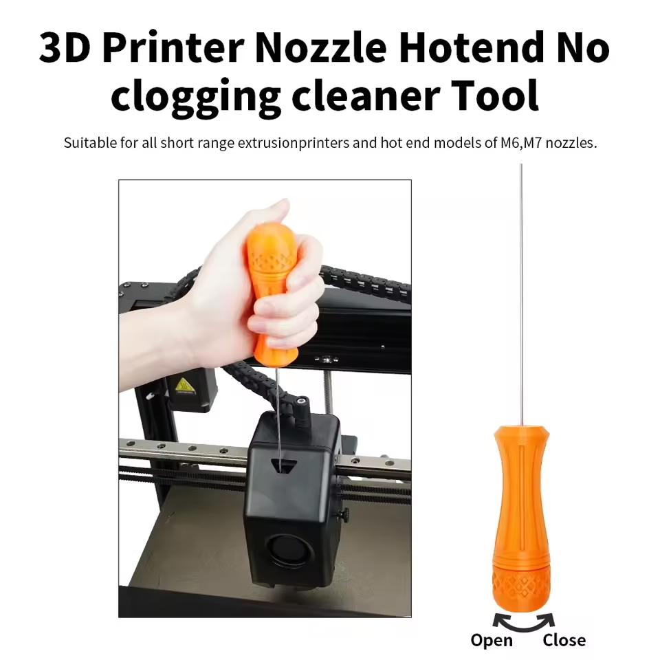 Hotend No Clogging Cleaner Too - đánh giá và giá Creality Printer Ender 3 V3