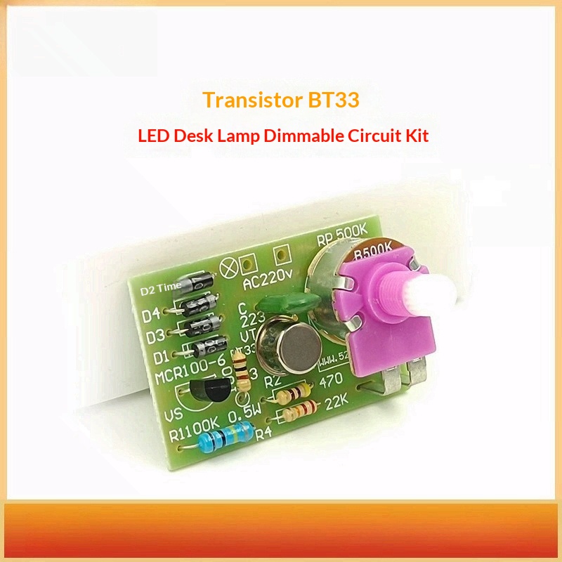 Transistor BT33 desk lamp dimm - đánh giá và giá Diy Electronics Desk