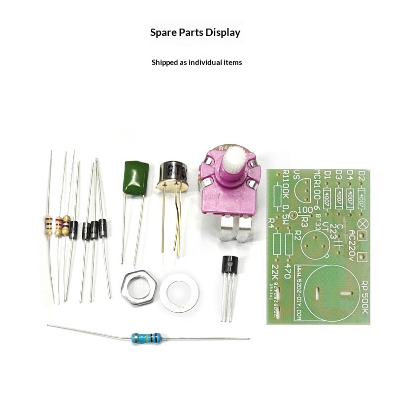 Transistor BT33 desk lamp dimm - đánh giá và giá Diy Electronics Desk