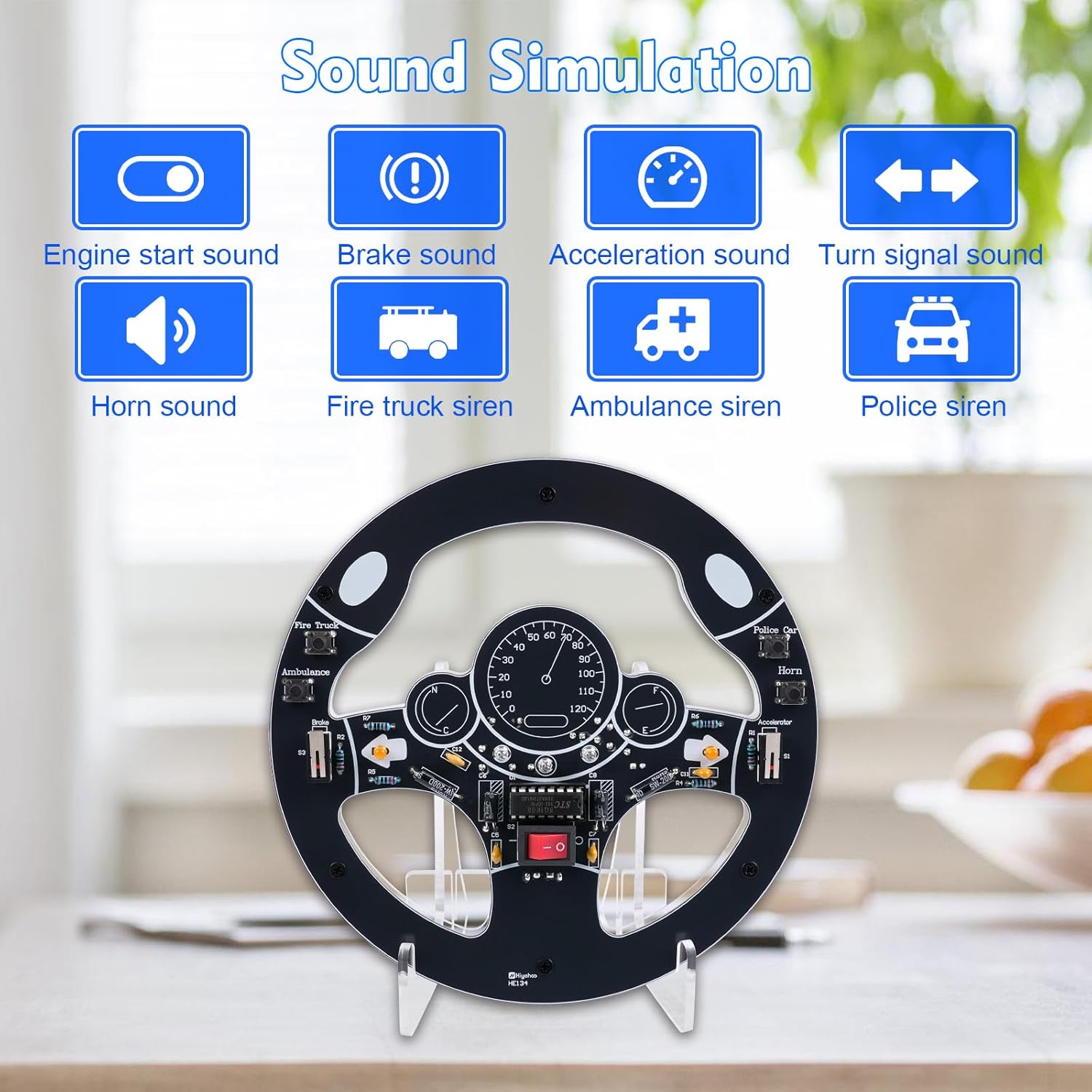 Car Steering Wheel DIY Solderi - đánh giá và giá Diy Electronics Projects For Adults