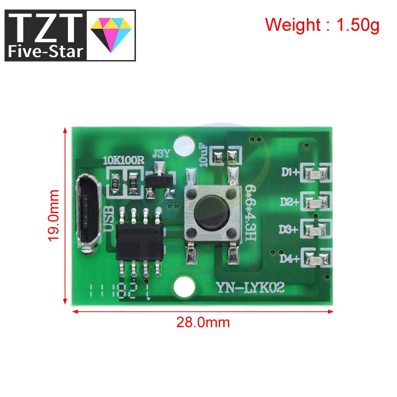1/5PCS Flashlight Driver Board - đánh giá và giá Diy Electronics Desk