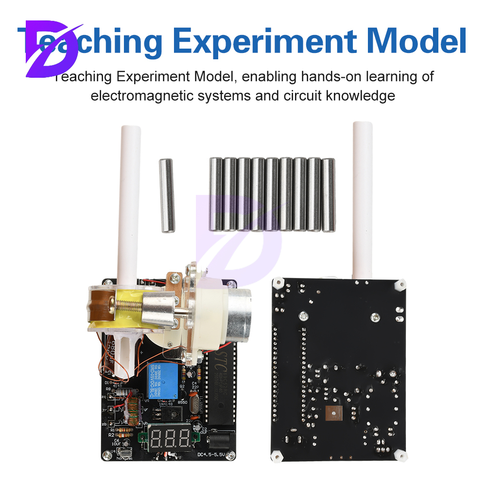 DIY Electromagnetic Cannon Kit - đánh giá và giá Diy Electronics Projects For Adults