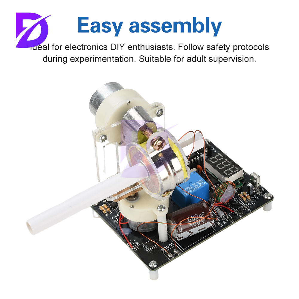 DIY Electromagnetic Cannon Kit - đánh giá và giá Diy Electronics Projects For Adults