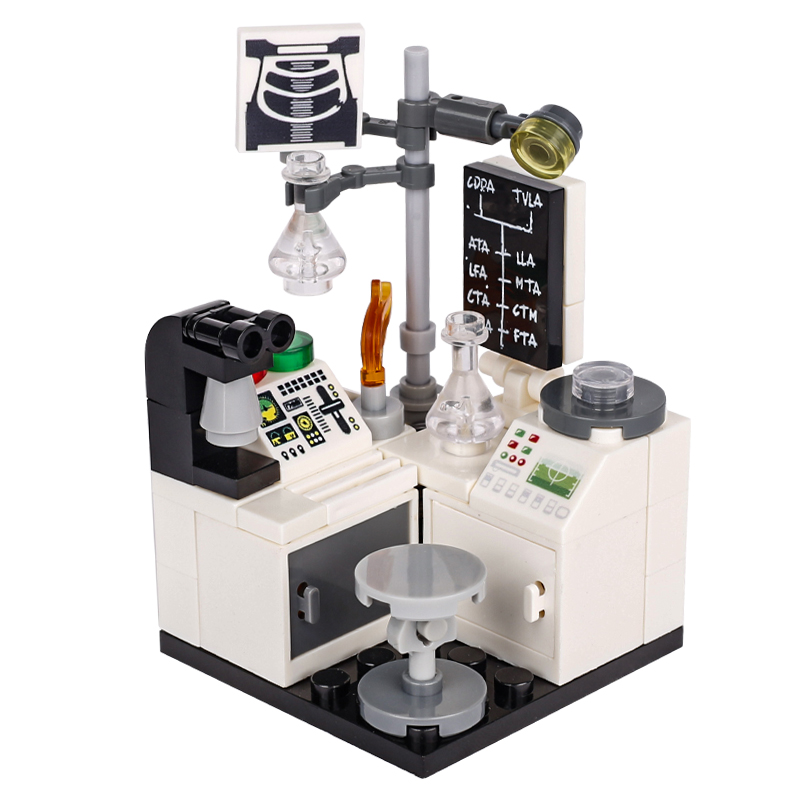 MOC City Laboratory Lab Buildi - đánh giá và giá Diy Electronics Workbench