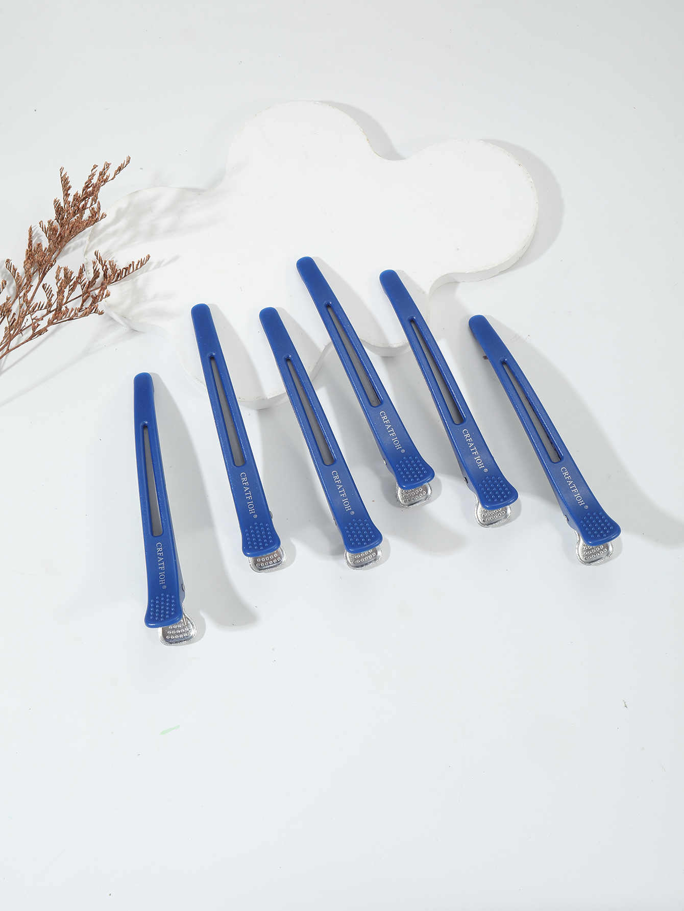 6 Pieces/Set of Non Bent Hair  - đánh giá và giá Crocodile Clip Set