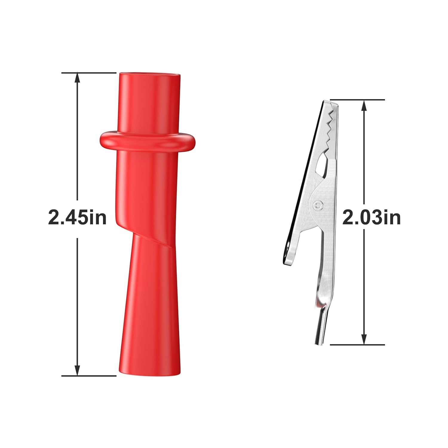 Multimeter Push on Alligator C - đánh giá và giá Crocodile Clip Set