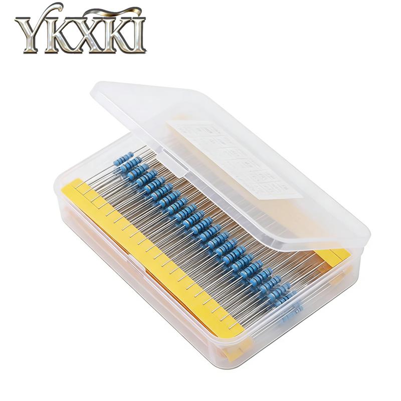 300pcs 600pcs 820pcs 1/4W 1% M - đánh giá và giá Resistor Kit 1 4W