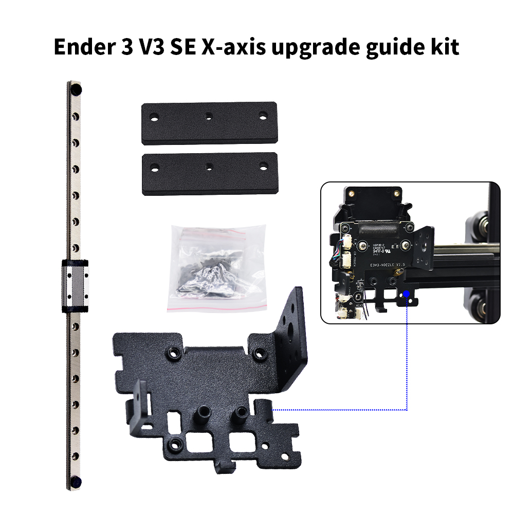 Ender-3 V3 SE Y-axis Dual Line - đánh giá và giá Creality Printer Ender 3 V3