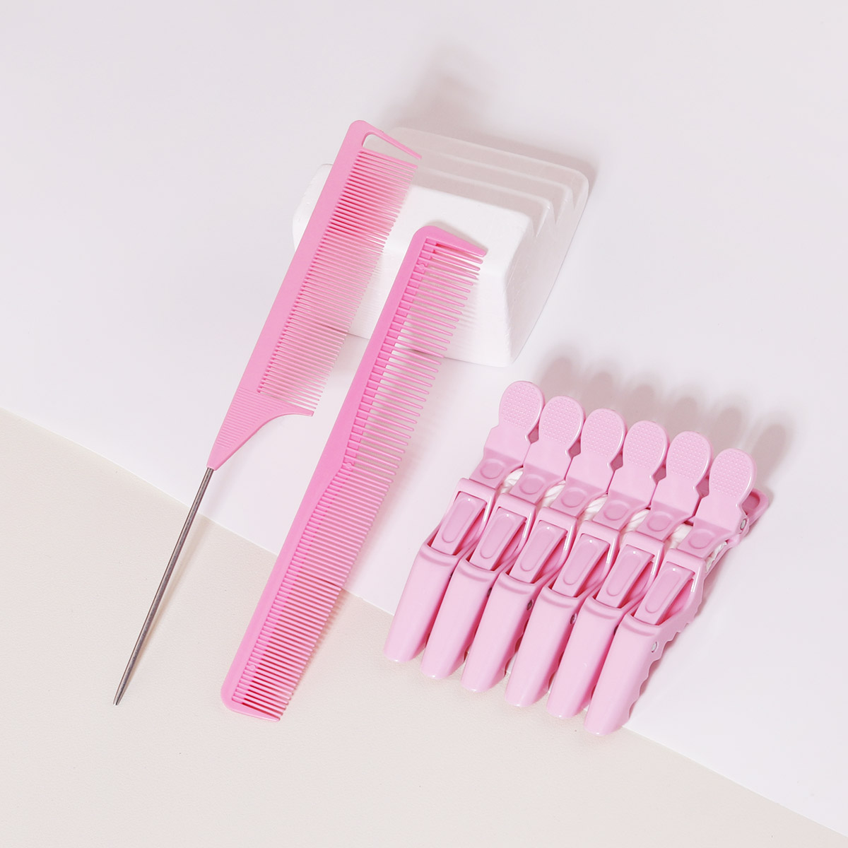 8pcs Hair Comb Set - Hair Tip  - đánh giá và giá Crocodile Clip Set