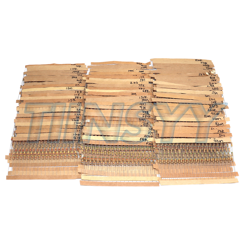 3120pcs 156 Values 1 -10M Ohm  - đánh giá và giá Resistor Kit 1 4W