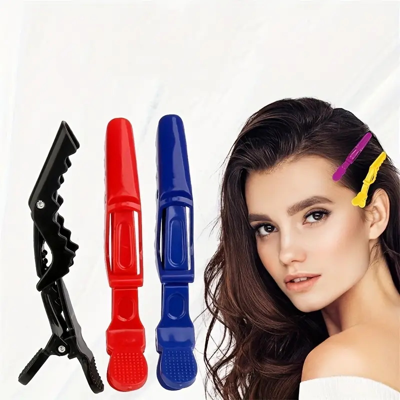6pcs/Set Crocodile Hair Clips  - đánh giá và giá Crocodile Clip Set