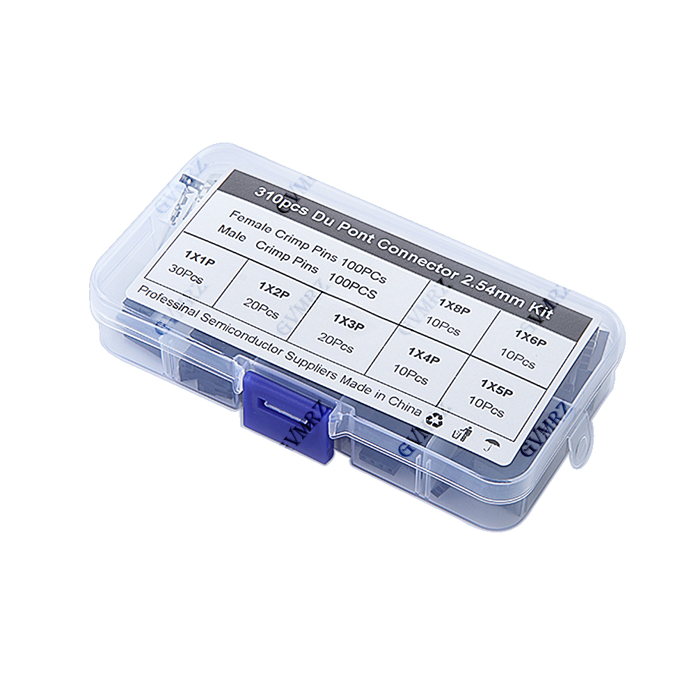 310PCS/BOX 2.54mm Male+Female  - đánh giá và giá Diy Electronics Tool Kit