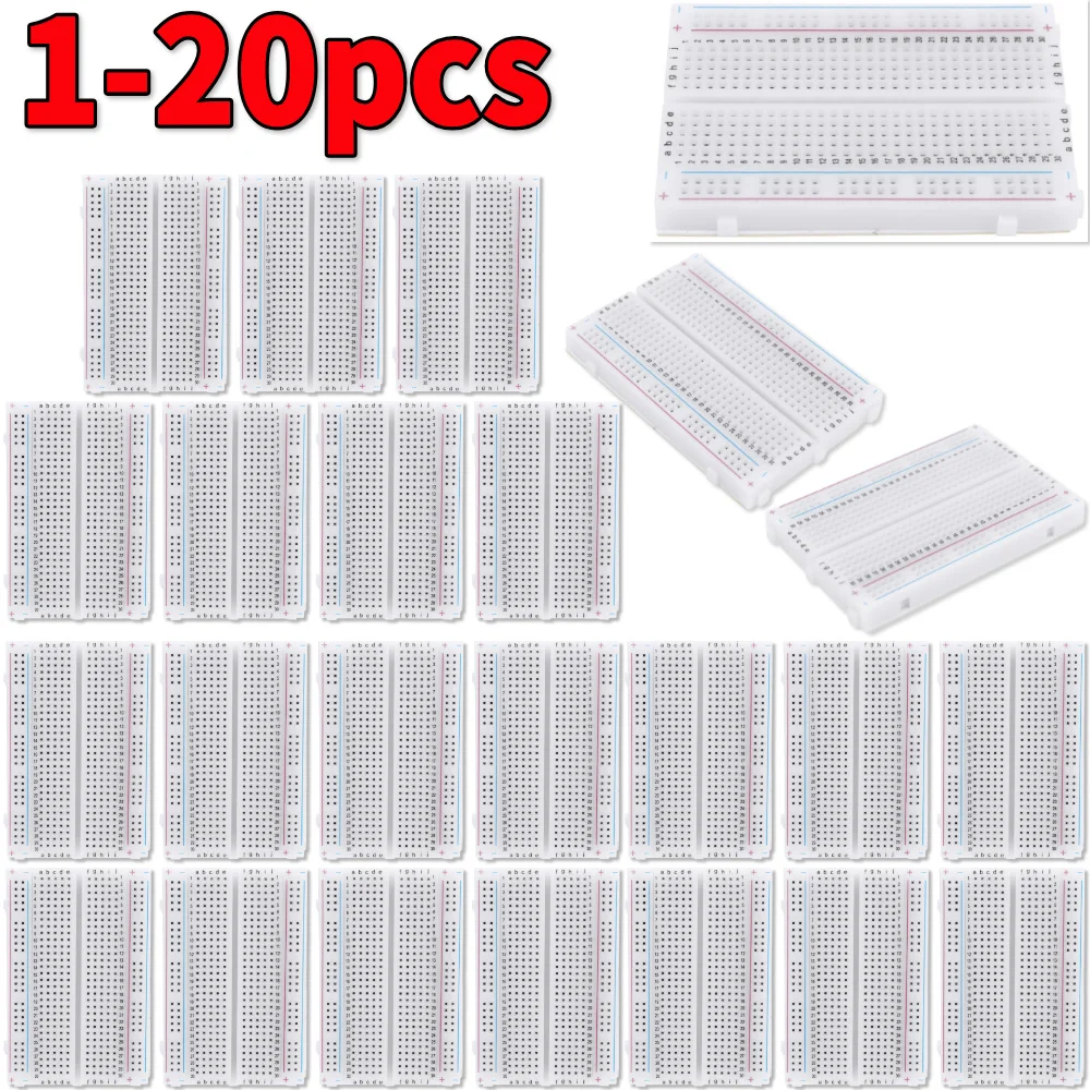 1-20pcs 400 Tie Points Solderl - đánh giá và giá Diy Electronics Circuits