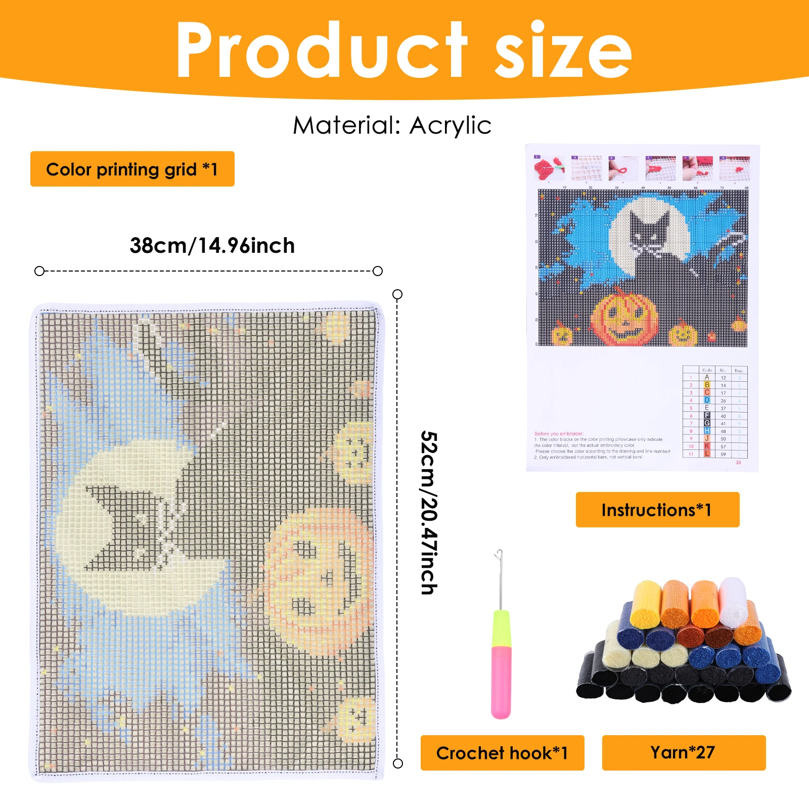 Latch Hook Kits DIY Animal Pat - đánh giá và giá Diy Electronics Watch