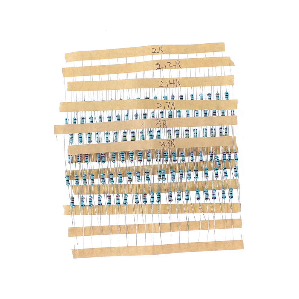 120PCS 1/4W 1% Automotive Airb - đánh giá và giá Resistor Kit 1 4W