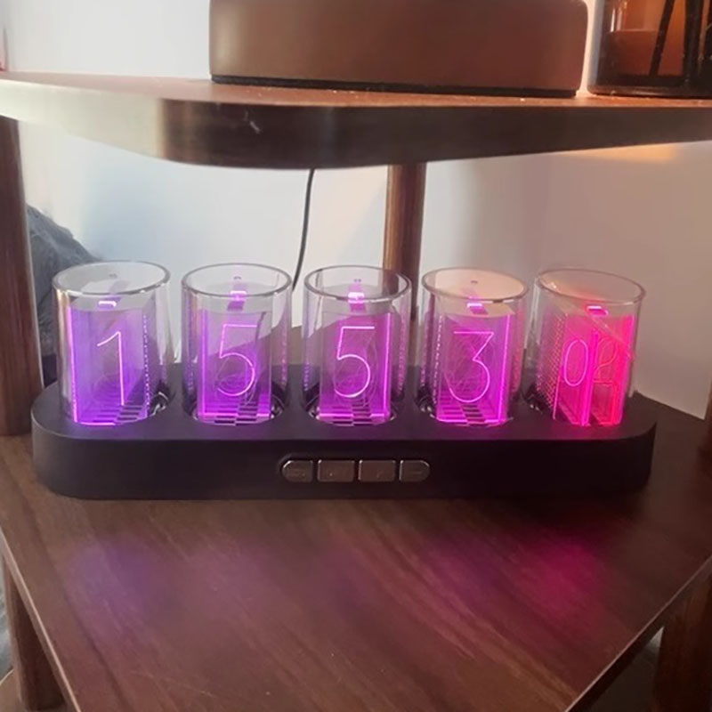Electronic Tube Clock DIY Digi - đánh giá và giá Diy Electronics Desk