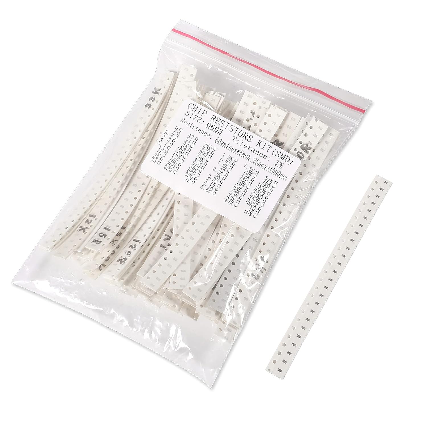 1500PCS 0603 SMD Resistor Kit, - đánh giá và giá Resistor Kit 1 4W