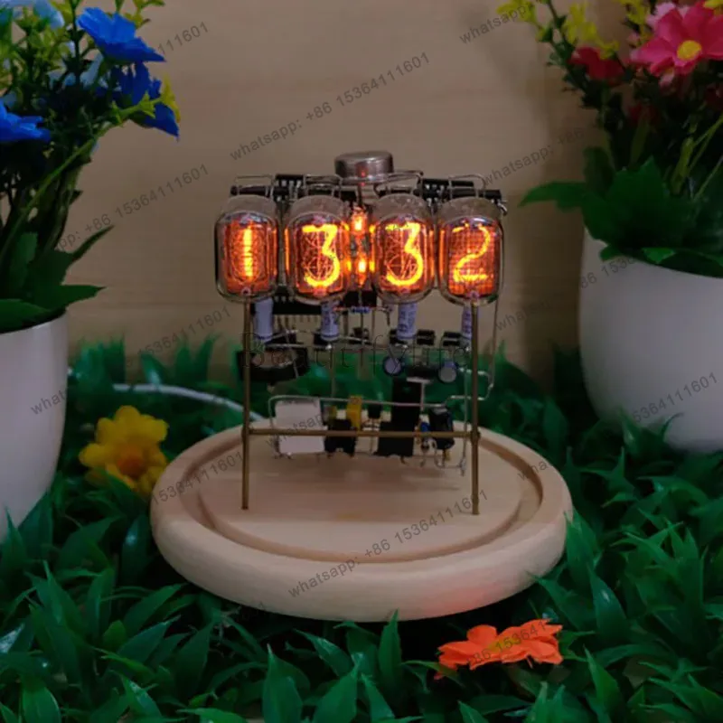 IN12 Nixie Clock Glow Tube For - đánh giá và giá Diy Electronics Desk