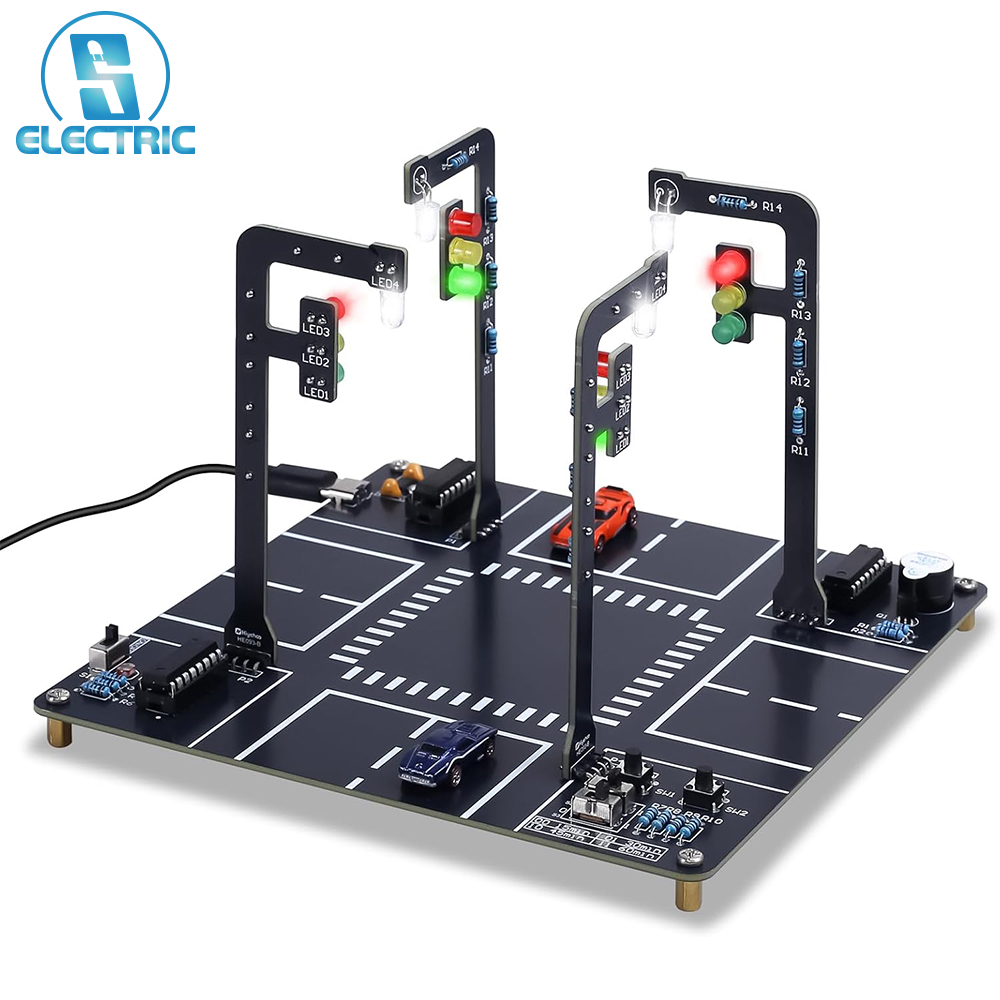 LED Traffic Light Simulator So - đánh giá và giá Diy Electronics Projects For Adults