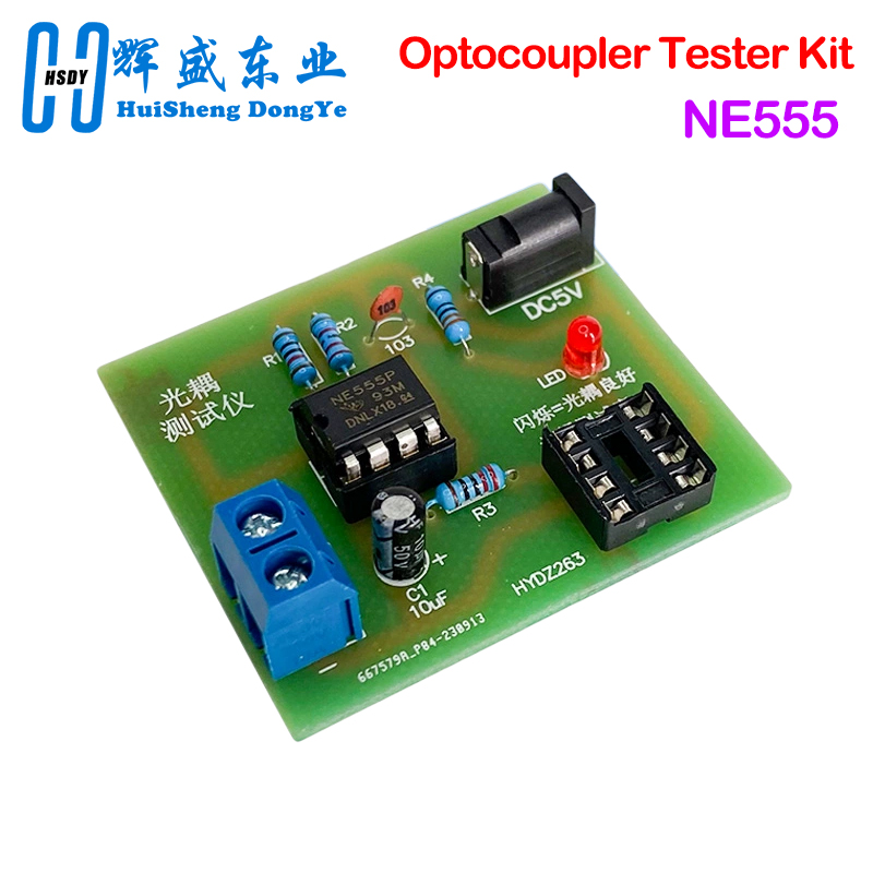 Optocoupler Tester Kit 555 App - đánh giá và giá Diy Electronics Workbench