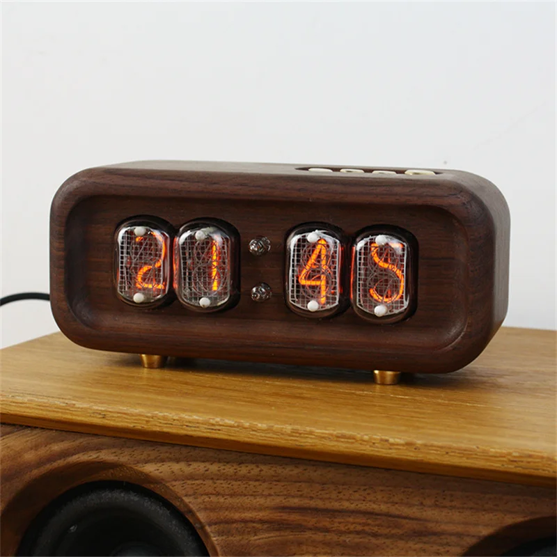 Black Walnut Solid Wood Glow D - đánh giá và giá Diy Electronics Desk