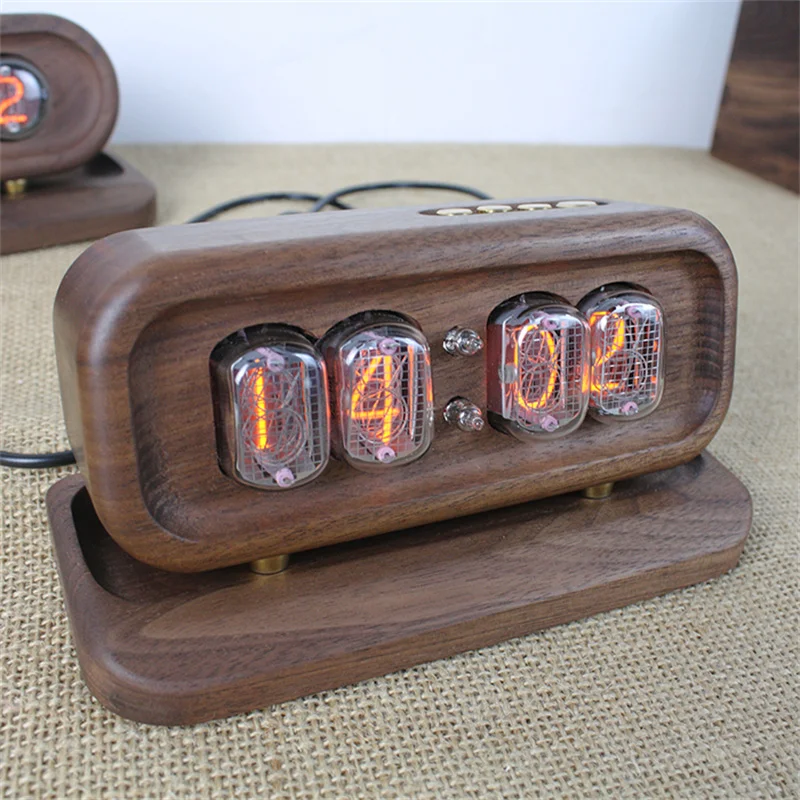 Black Walnut Solid Wood Glow D - đánh giá và giá Diy Electronics Desk