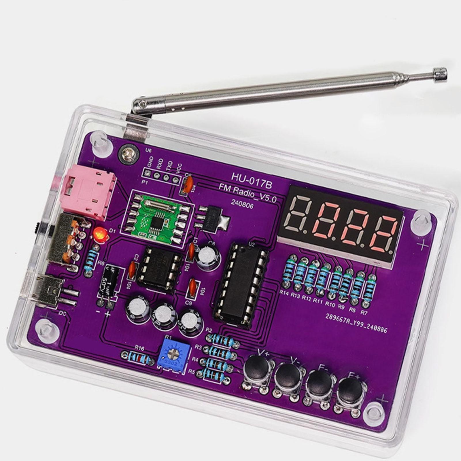 FM Radio Kit Electronic Solder - đánh giá và giá Diy Electronics Projects For Adults