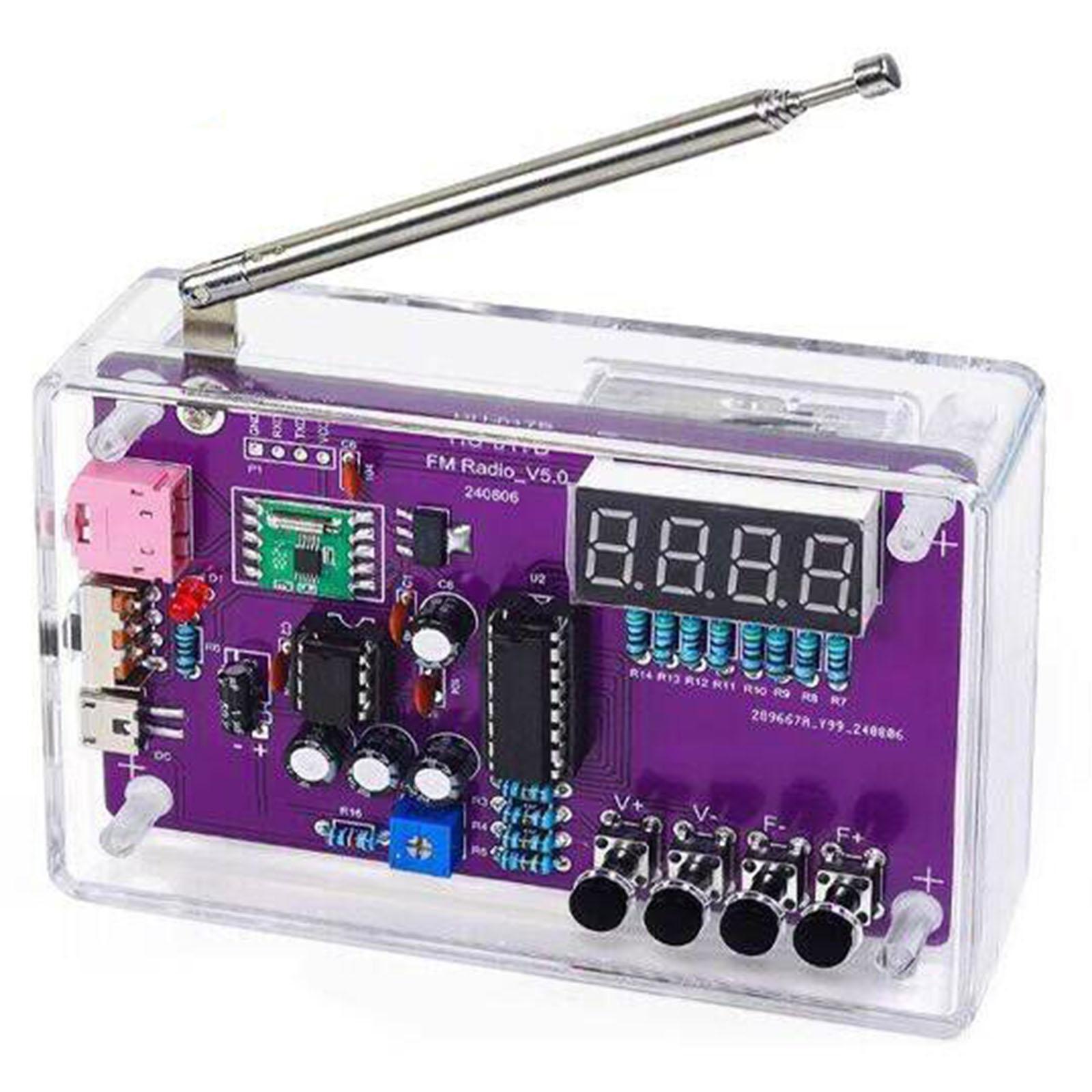 FM Radio Kit Electronic Solder - đánh giá và giá Diy Electronics Projects For Adults