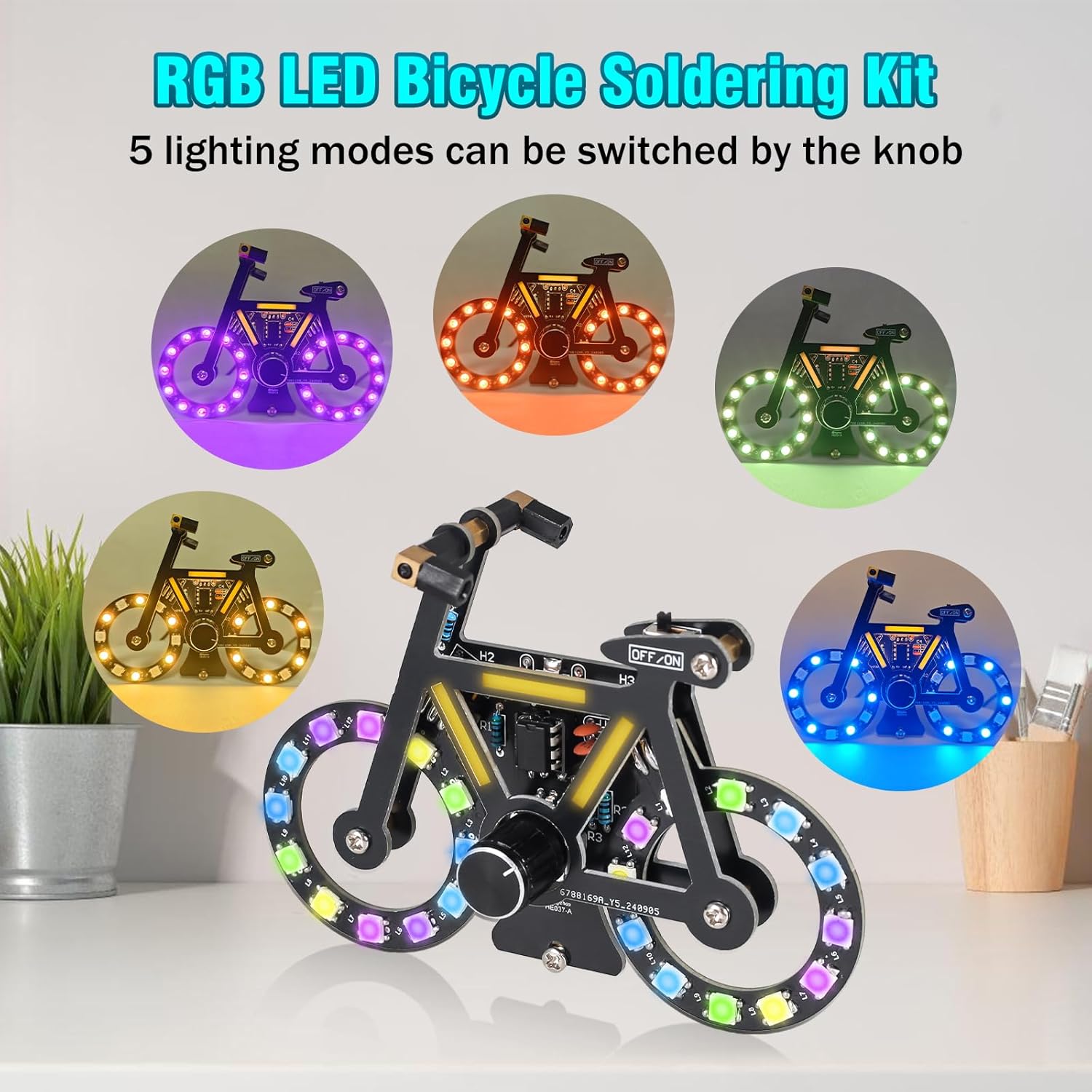 DIY Bike Soldering Project Kit - đánh giá và giá Diy Electronics Gifts