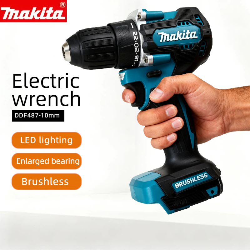 Makita 18V DDF487 Cordless Imp - đánh giá và giá Makita Drill Ddf484