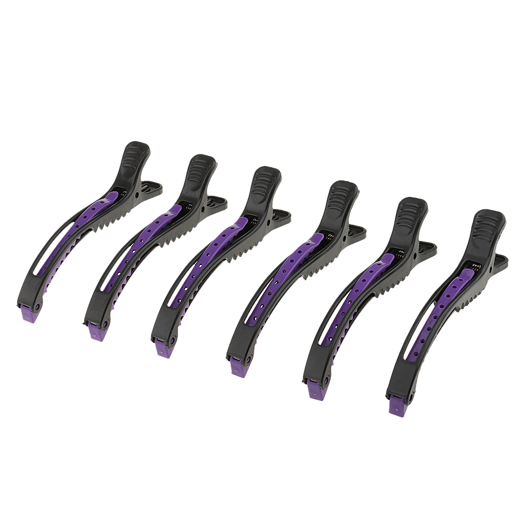 6PCS Pro Hairdressing Salon Se - đánh giá và giá Crocodile Clip Set