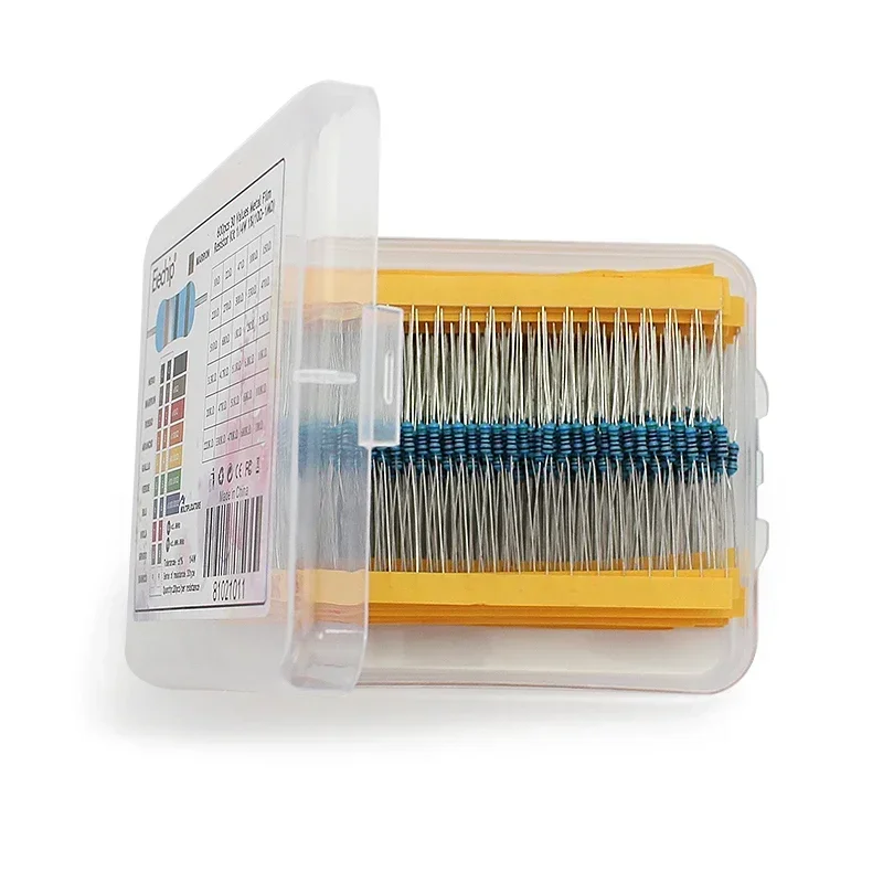 300/600PCS 30Values 1/4W Metal - đánh giá và giá Resistor Kit 1 4W