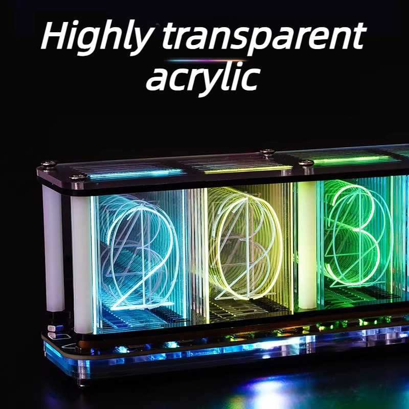 Glow Tube Clock Kit DIY Electr - đánh giá và giá Diy Electronics Desk