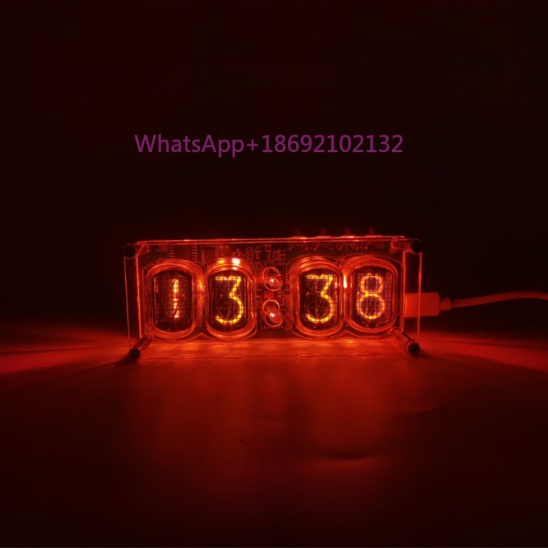 In12 Glow Clock DIY Former Sov - đánh giá và giá Diy Electronics Desk