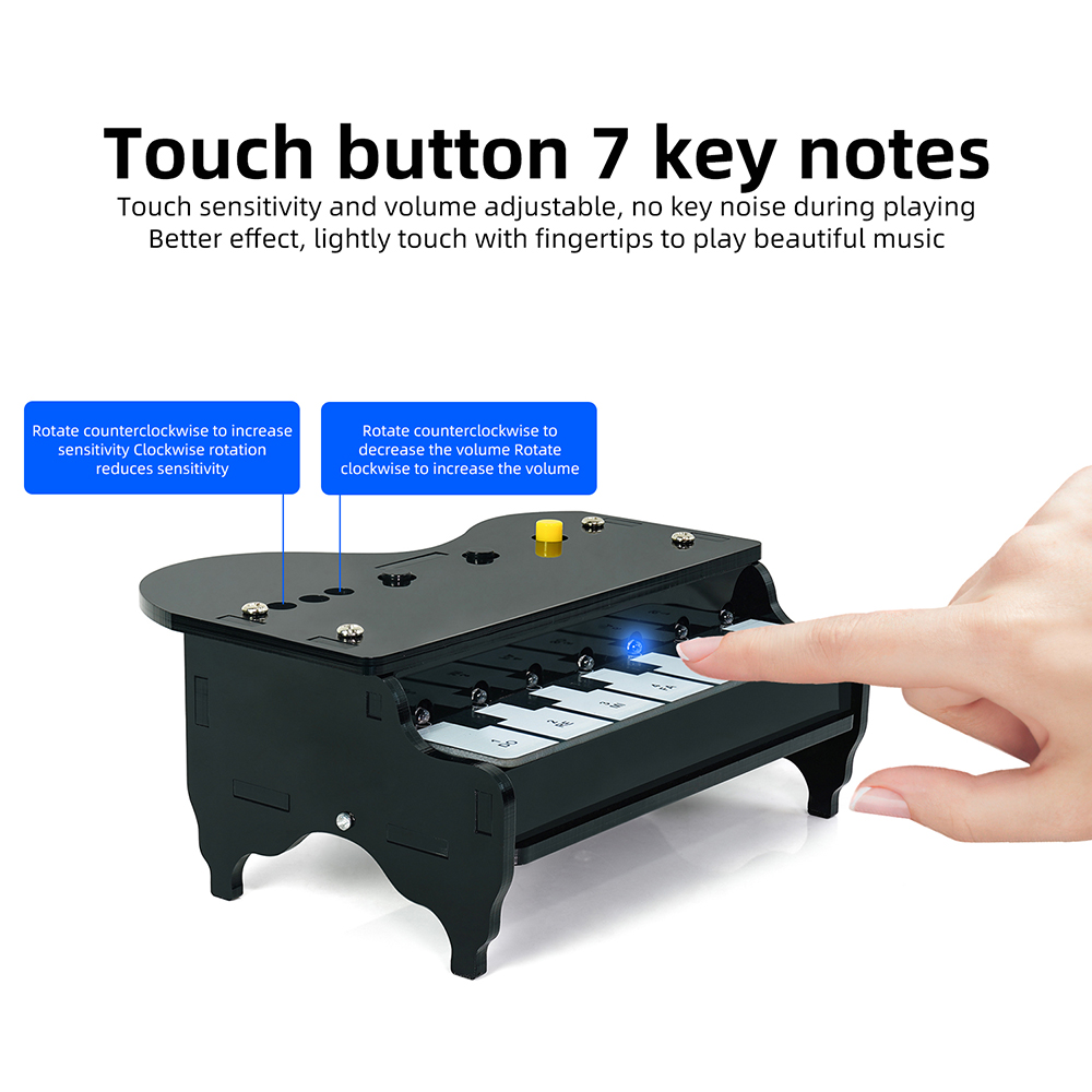 DIY Electronic Keyboard Kit 7  - đánh giá và giá Diy Guitar Electronics Kit