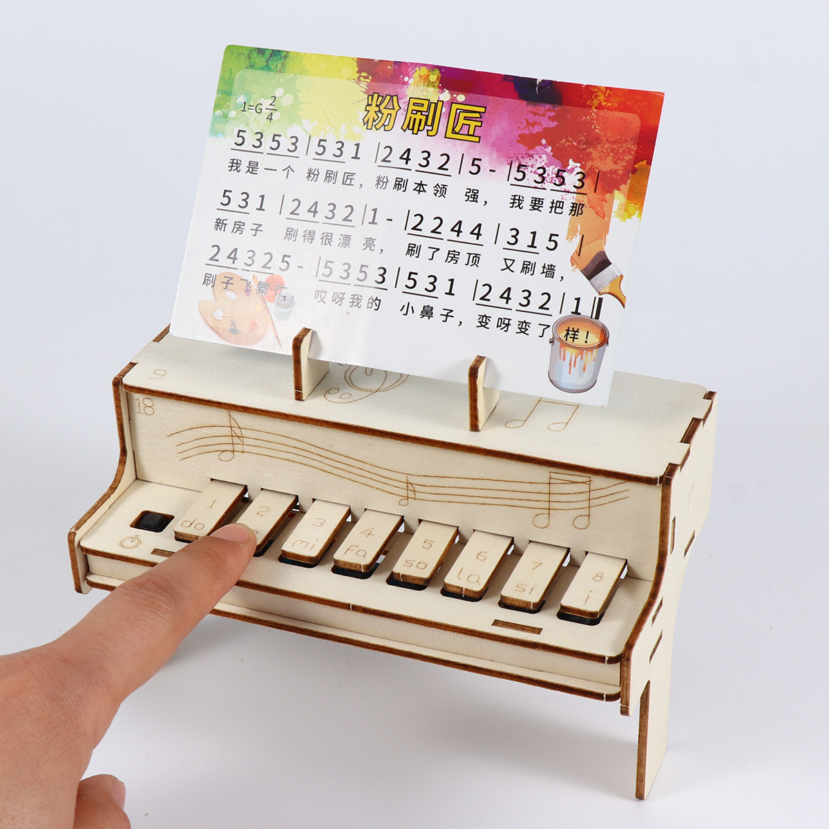 DIY Wooden Electronic Piano Mo - đánh giá và giá Diy Electronics Tool Kit