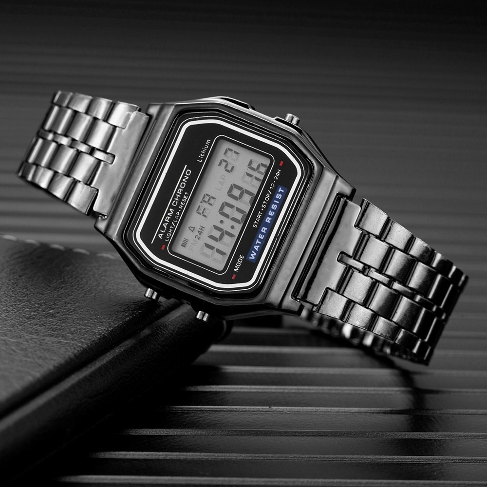 Fashion Digital Men's Watches  - đánh giá và giá Diy Electronics Watch