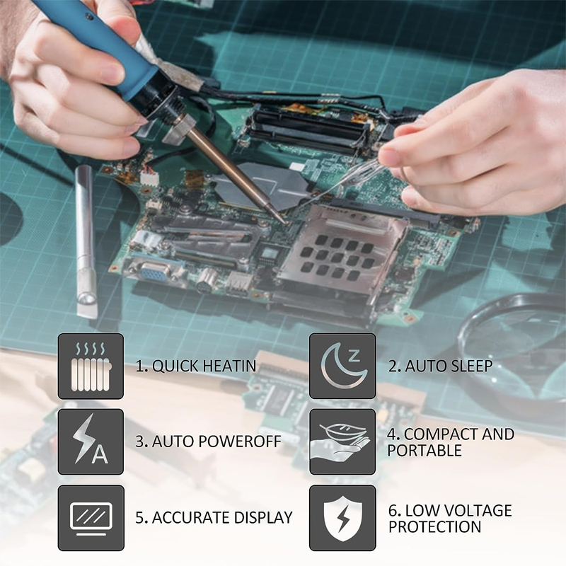 Cordless Soldering Iron Statio - đánh giá và giá Diy Electronics Storage