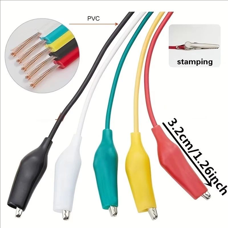 1Set / 10PCS Alligator Clips E - đánh giá và giá Crocodile Clip Set